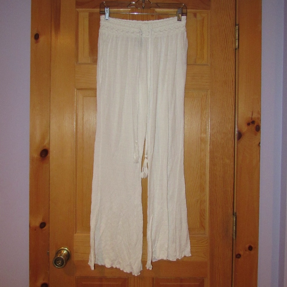 White Urban Outfitters Beach Pants